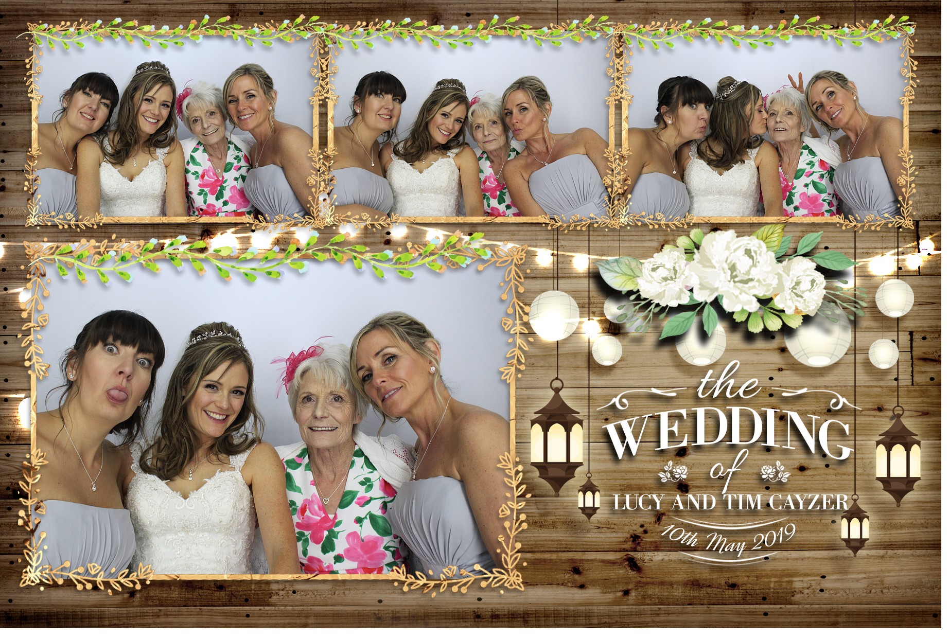 Lucy & Tim's Wedding | View more photos from the event at gallery.myphotoboothexperience.co.uk/u/MyPhotoBoothExperienceLtd/Lucy-Tims-Wedding